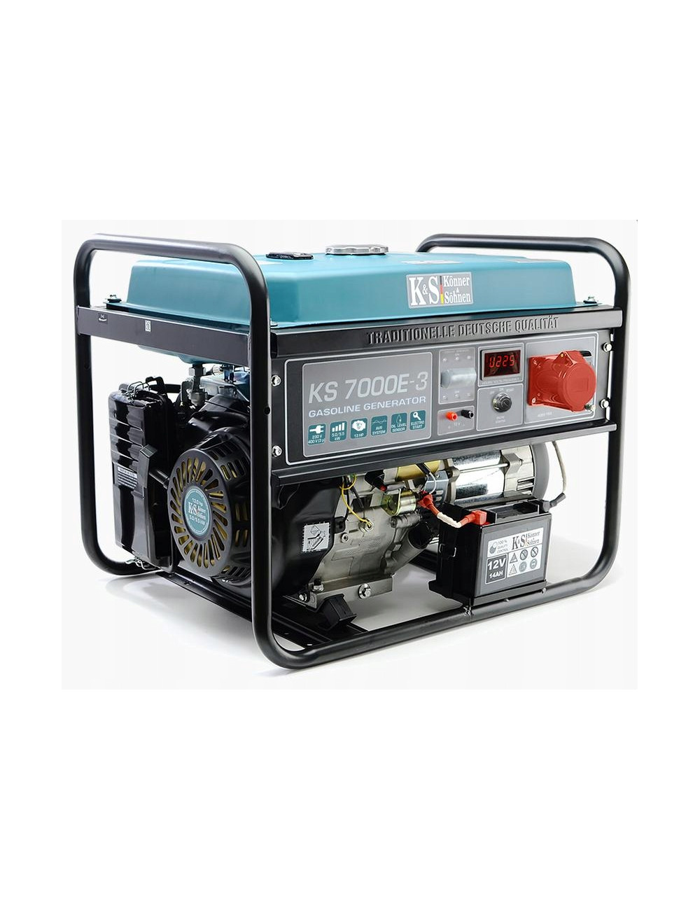 KÖNNER & SÖHNEN GENERATOR PRĄDOTWÓRCZY BENZYNOWY 5,0kW 230/400V KS 7000E-3