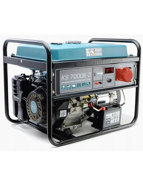 KÖNNER & SÖHNEN GENERATOR PRĄDOTWÓRCZY BENZYNOWY 5,0kW 230/400V KS 7000E-3