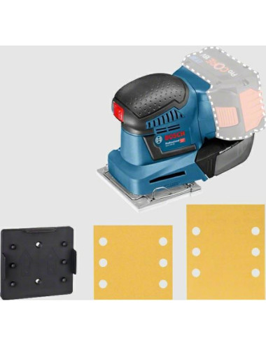 BOSCH SZLIFIERKA OSCYLACYJNA 18V GSS 18 V-10 SOLO L-BOXX