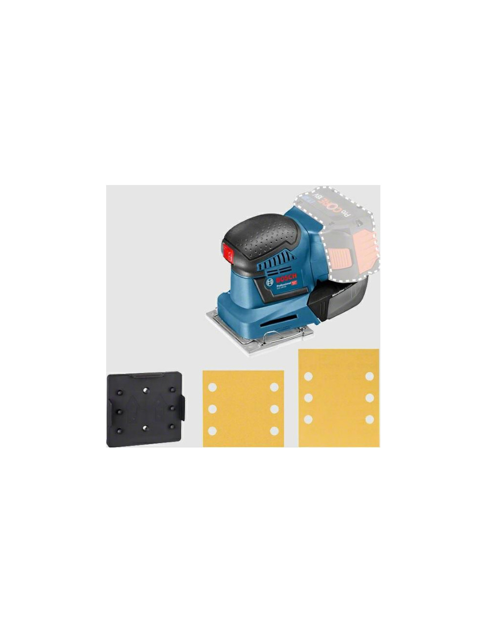 BOSCH SZLIFIERKA OSCYLACYJNA 18V GSS 18 V-10 SOLO L-BOXX