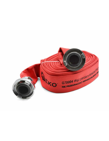 WĄŻ DO WODY 2"x 20m STRAŻACKI PARCIANY CIĘŻKI, 8 BAR