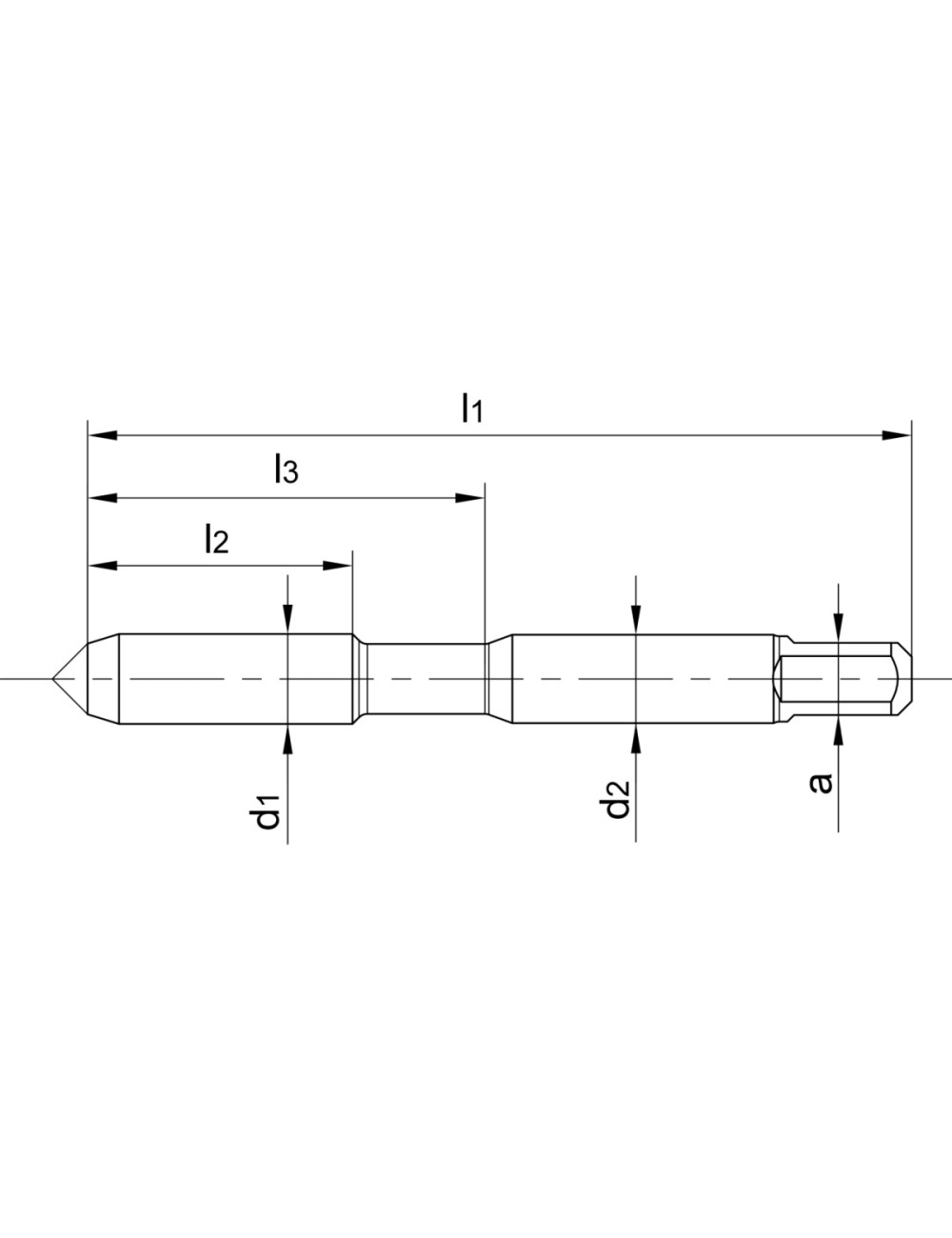 FANAR GWINTOWNIK 1/4" NGRA/2
