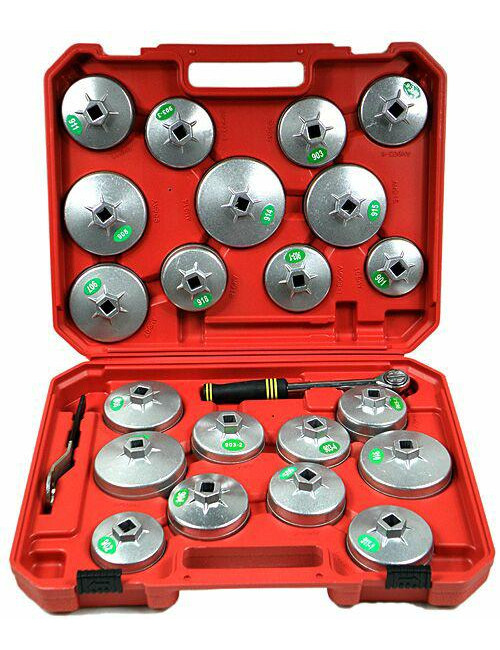 SILVER NASADKI DO FILTRÓW OLEJU 23szt.