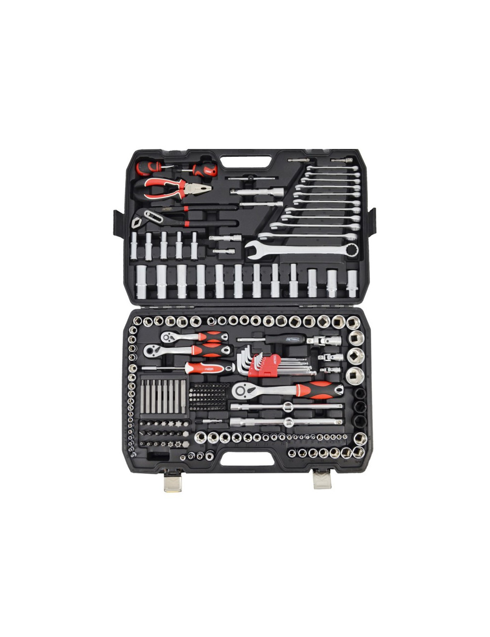 AWTOOLS ZESTAW KLUCZY  225el  1/2"/3/8"/1/4" BLACK LINE