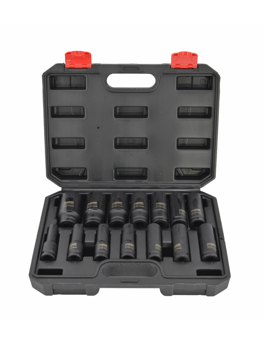 AWTOOLS ZESTAW NASADEK UDAROWYCH 1/2" 14cz. BLACK LINE