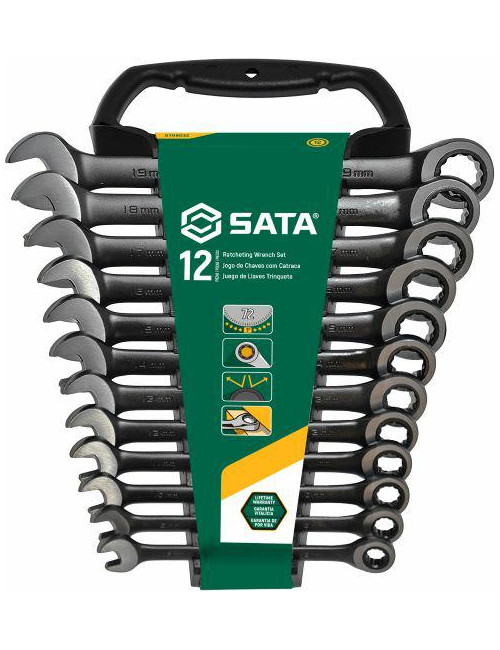 SATA KLUCZ PŁ-OCZ.12szt.Z GRZECHOTKĄ