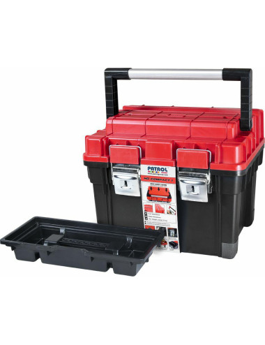 PATROL SKRZYNKA HD COMPACT 1 CZERWONA, 48x35x35cm