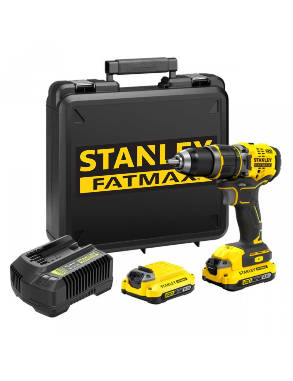 STANLEY WIERTARKO-WKRĘTARKA UDAROWA V20 80Nm 2x2,0Ah SFMCD721D2K