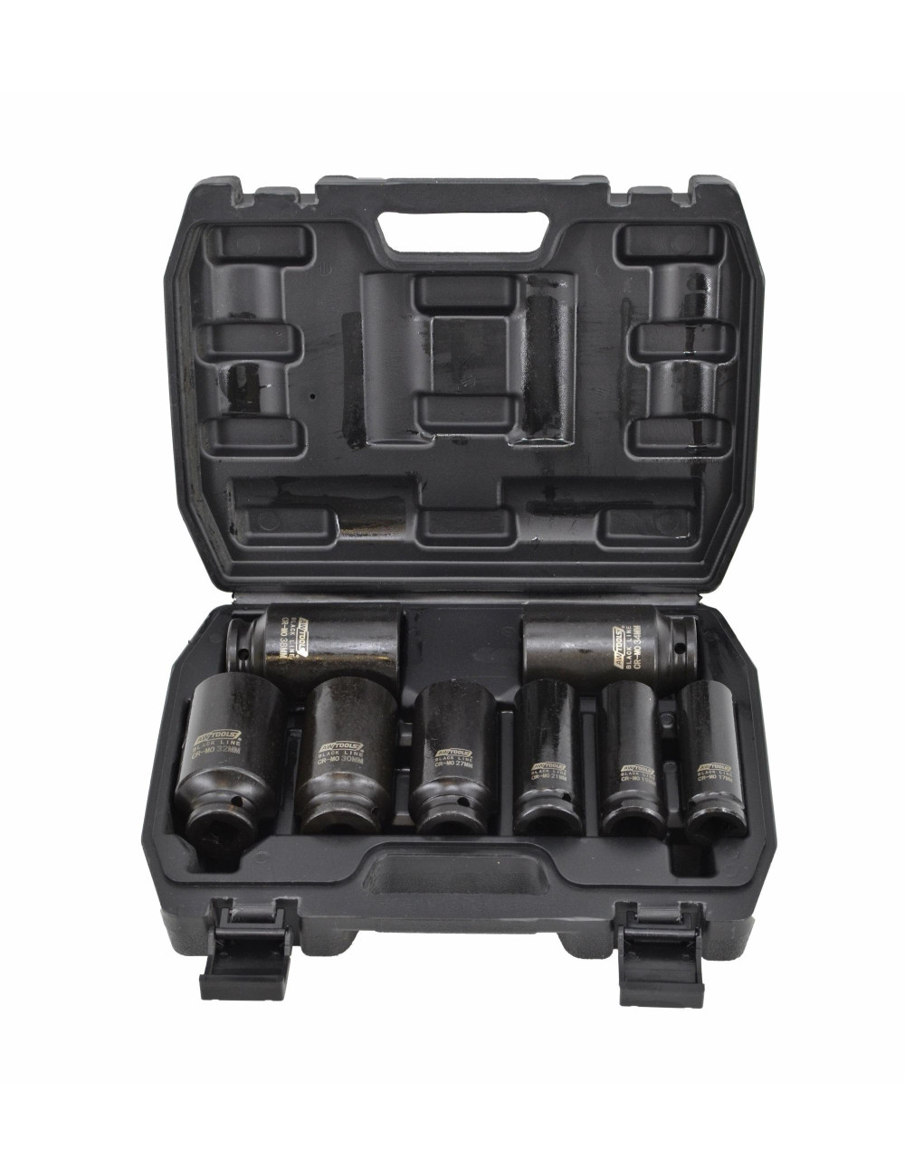 AWTOOLS ZESTAW NASADEK UDAROWYCH DŁUGICH 1/2" 8ele.
