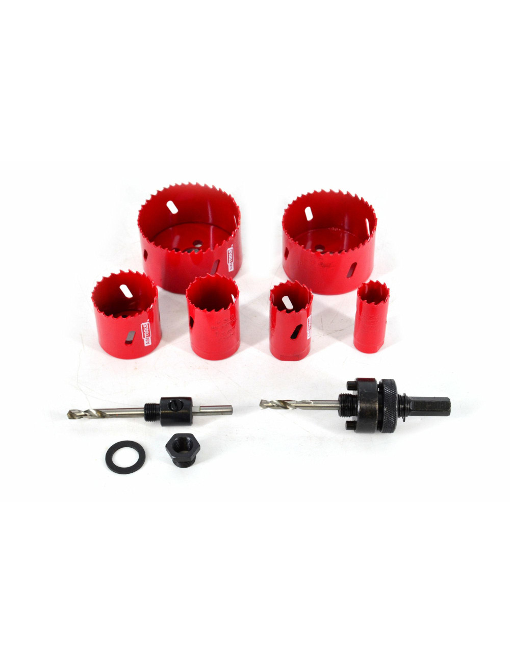 AWTOOLS KOMPLET OTWORNIC BIMETALOWYCH 8 elem. 22-73mm