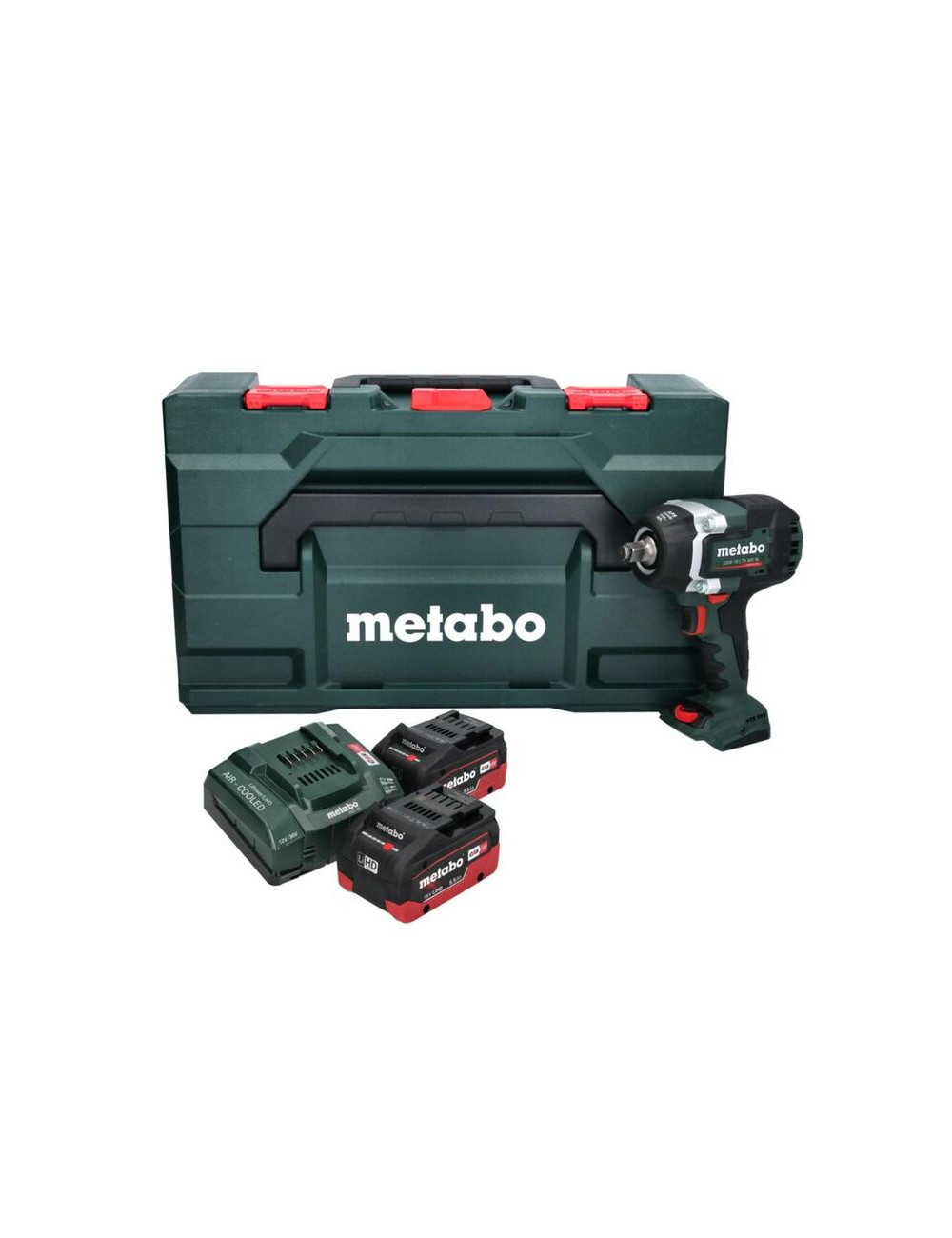 KLUCZ UDAROWY METABO SSW 18 LTX 800 BL 2 x 5,5Ah LiHD 1200Nm METABOX