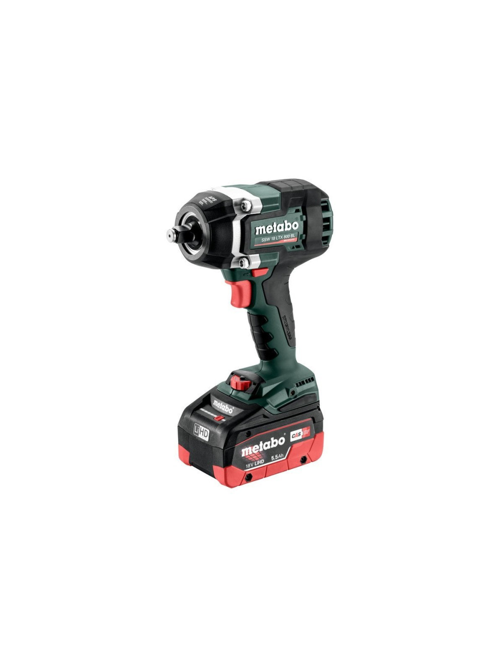 KLUCZ UDAROWY METABO SSW 18 LTX 800 BL 2 x 5,5Ah LiHD 1200Nm METABOX