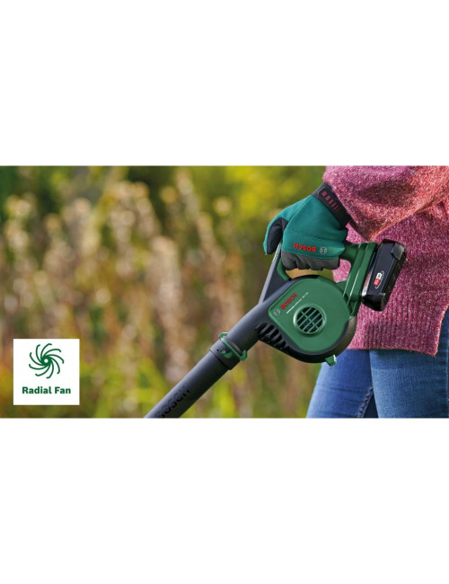 BOSCH DMUCHAWA DO LIŚCI UNIVERSAL LEAF BLOWER 18V-130 1x2,5Ah