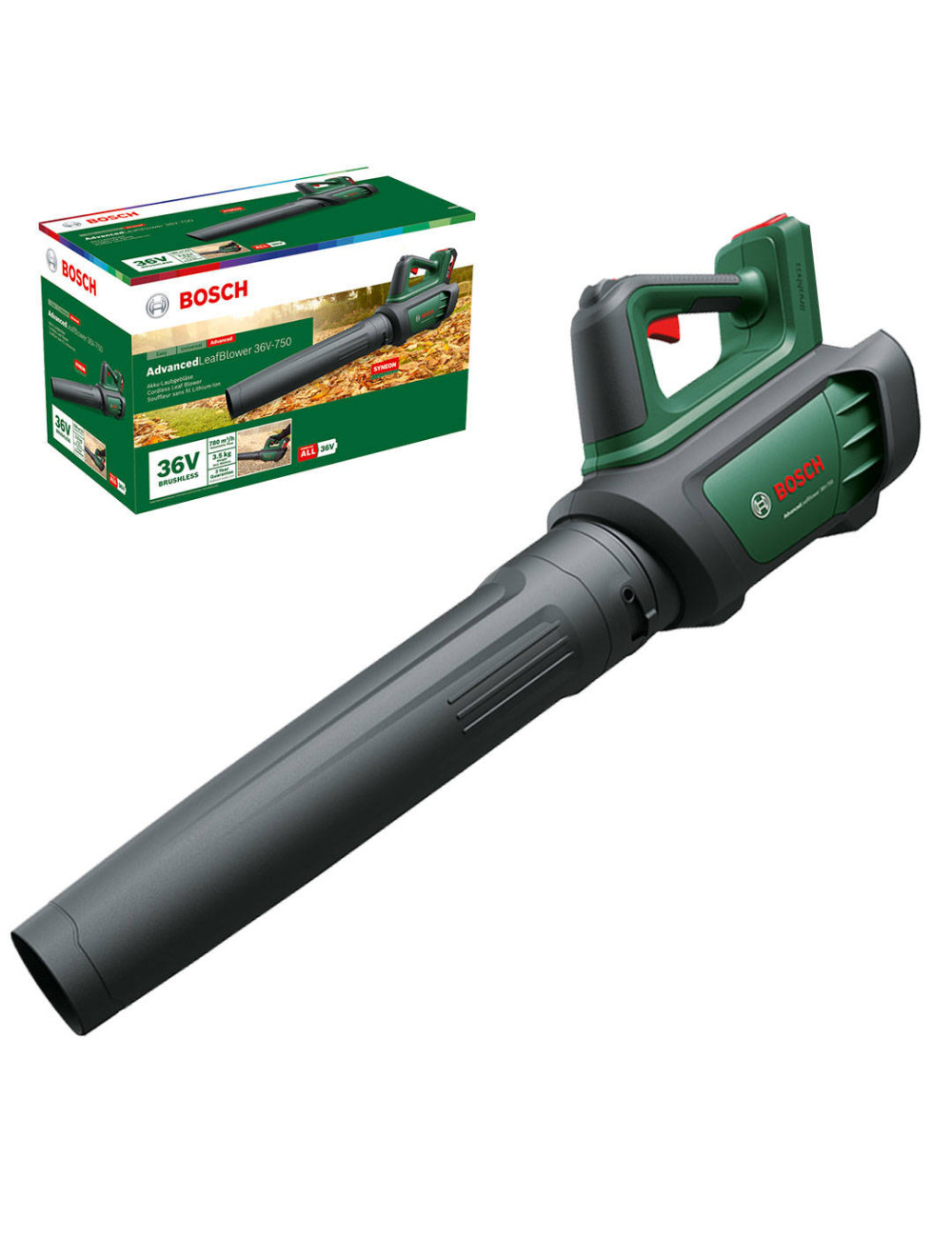 BOSCH DMUCHAWA DO LIŚCI ADVANCED LEAF BLOWER 36V-750 (BT)