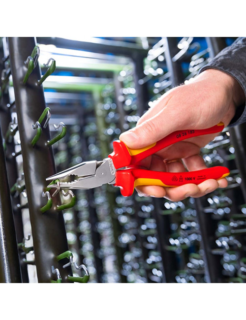 KNIPEX SZCZYPCE UNIWERSALNE Z OSTRO ZAKOŃCZONYMI SZCZĘKAMI