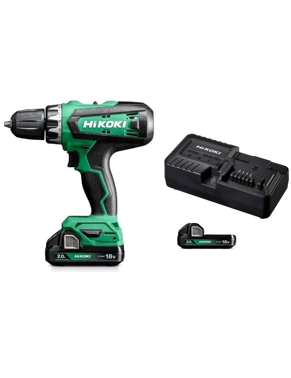 HIKOKI WKRĘTARKA 18V 2x2,0Ah  53Nm DS18DFWKZ