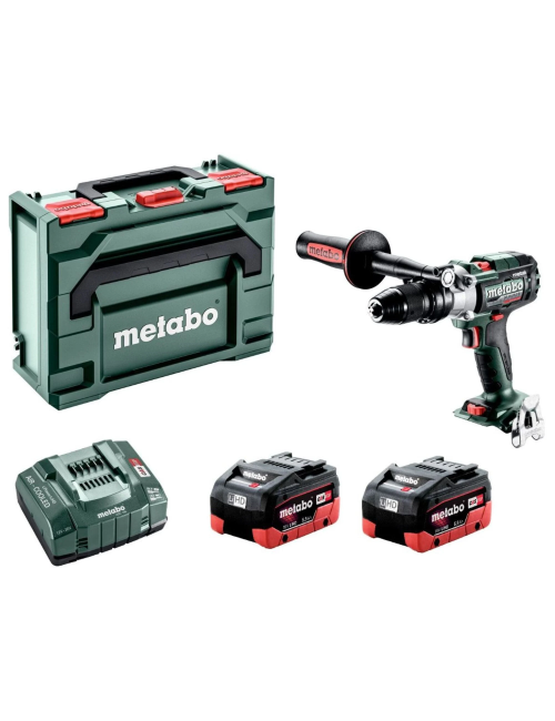 METABO WIERTARKO-WKRĘTARKA UDAROWA SB 18 LTX-3 BL I METAL 2x5,5Ah LiHD METABOX