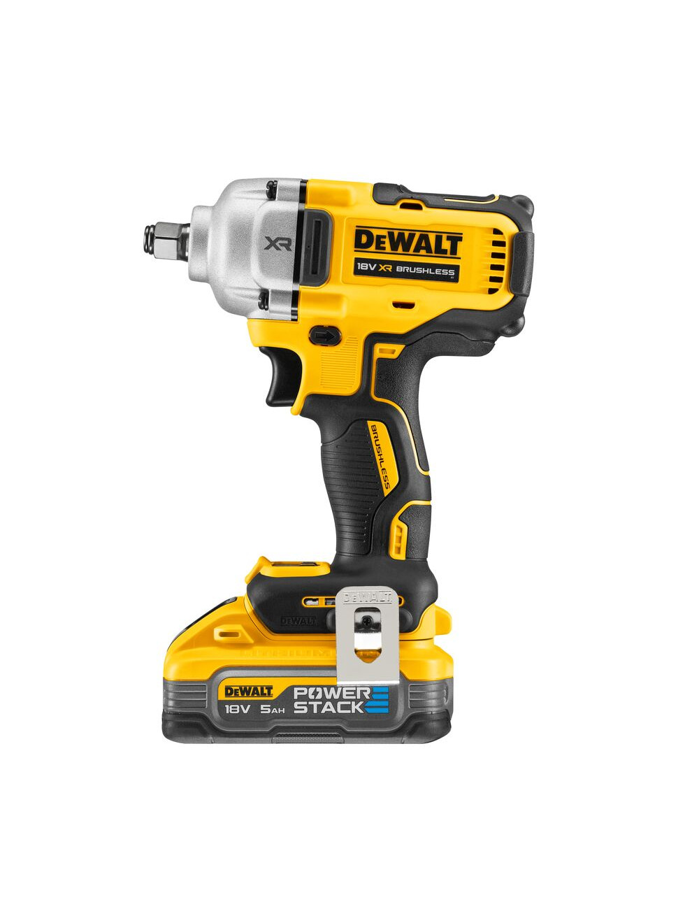 "DEWALT KLUCZ UDAROWY 1/2"" 18V DCF891H2T 812Nm 2x5,0Ah POWERSTACK 4-BIEGI TSTAK PIERŚCIEŃ ZABEZPIEC