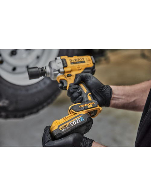 "DEWALT KLUCZ UDAROWY 1/2"" 18V DCF891H2T 812Nm 2x5,0Ah POWERSTACK 4-BIEGI TSTAK PIERŚCIEŃ ZABEZPIEC
