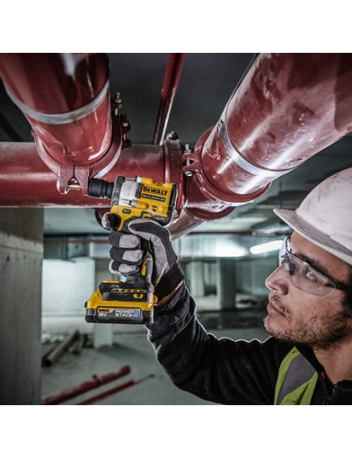 DEWALT KLUCZ UDAROWY 1/2" 18V DCF921P2T 406Nm 2x5,0Ah POWERSTACK TSTAK PIERŚCIEŃ