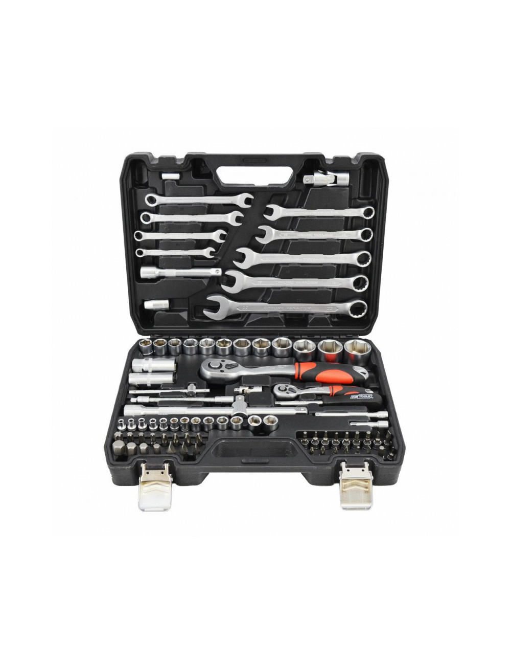 AWTOOLS ZESTAW KLUCZY   82el  1/2" / 1/4"