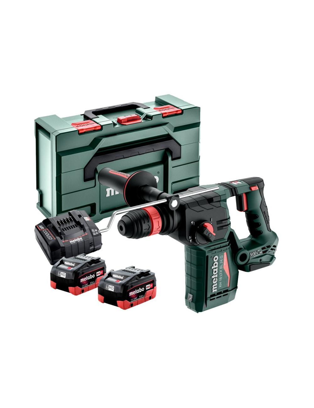 METABO MMŁOT KH 18 LTX BL 24 2x5,5Ah LiHD METABOX +PLECAK