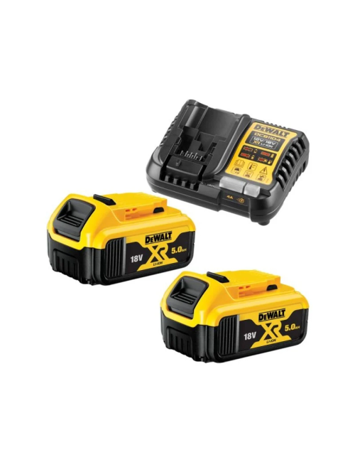 DEWALT ŁADOWARKA DCB1104 +2x5,0Ah DCB1104P2