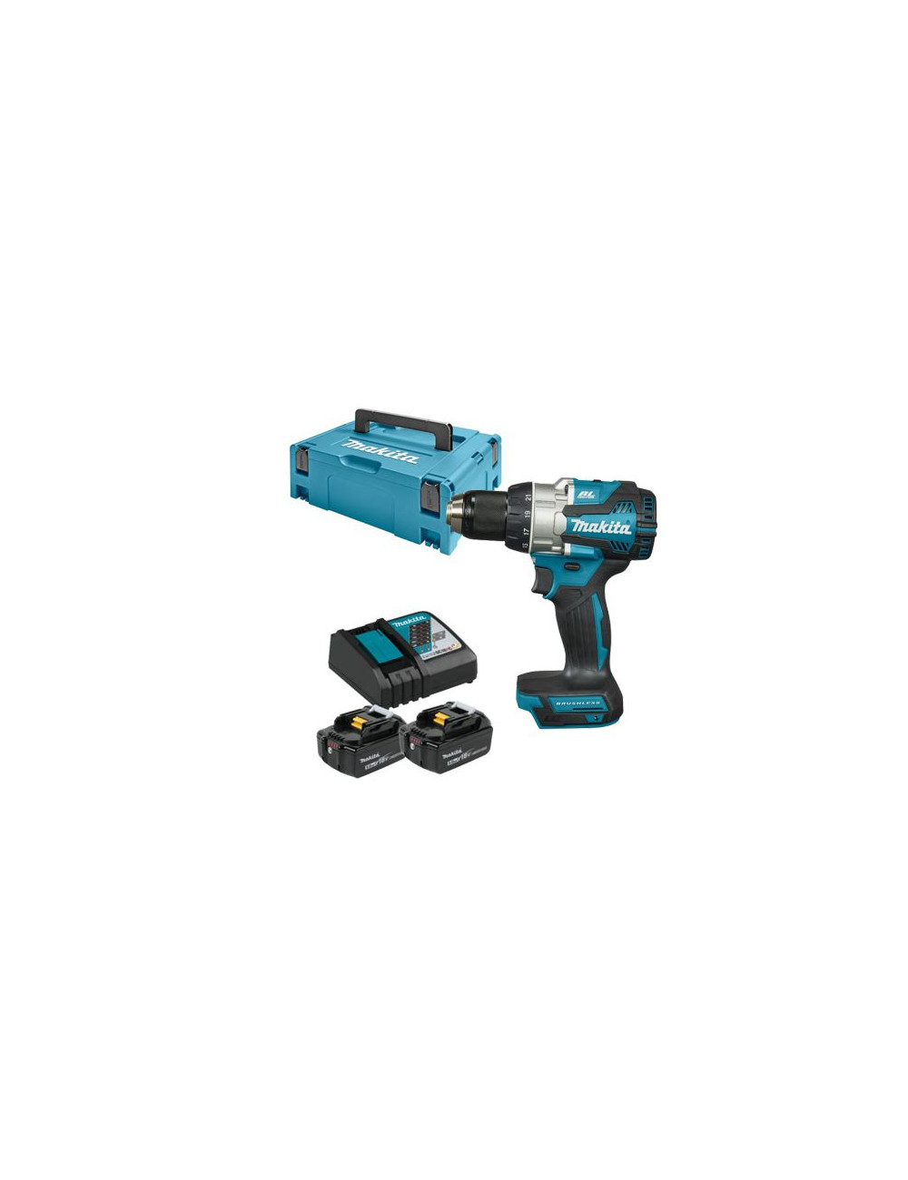 MAKITA WIERTARKA-WKRĘTARKA 18V 73/40Nm 2x5,0Ah DDF489RTJ