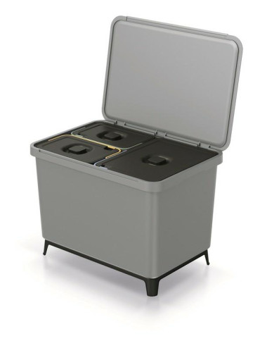 KEDEN KOSZ NA ŚMIECI SYSTEMA 23L + 2x10L- SMOOTH GRAY