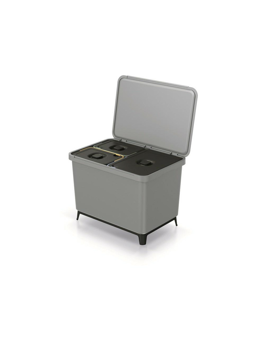 KEDEN KOSZ NA ŚMIECI SYSTEMA 23L + 2x10L- SMOOTH GRAY