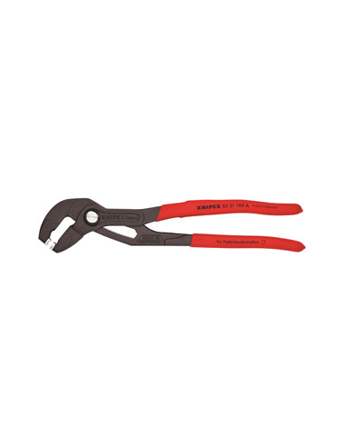 KNIPEX SZCZYPCE NASTAWNE 180mm DO OPASEK Z TASMY SPRĘŻYNOWEJ