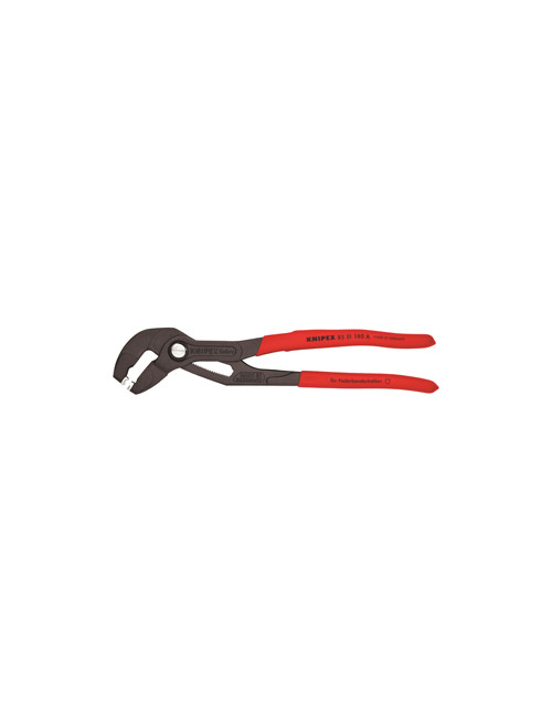 KNIPEX SZCZYPCE NASTAWNE 180mm DO OPASEK Z TASMY SPRĘŻYNOWEJ