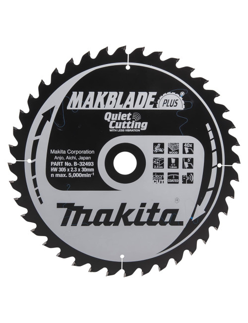 MAKITA PIŁA TARCZOWA  305x30x40z MAKBLADE PLUS DREWNO