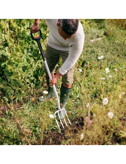 FISKARS WIDŁY DO KOPANIA  TELESKOPOWE XACT