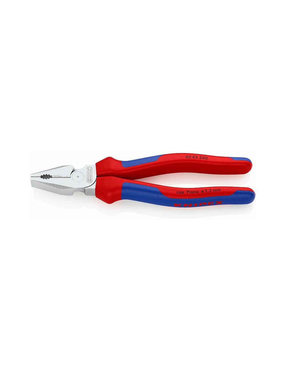 KNIPEX SZCZYPCE UNIWERSALNE O ZWIĘKSZONYM PRZEŁOŻENIU 200mm