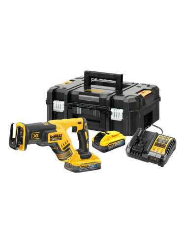 DEWALT PIŁA SZABLASTA  18V DCS367H2T 2x5,0Ah POWERSTACK TSTAK II