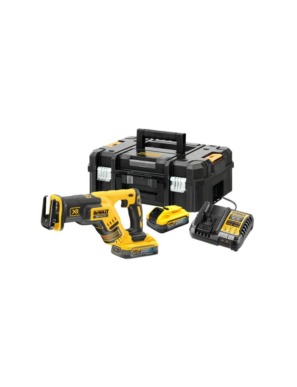 DEWALT PIŁA SZABLASTA  18V DCS367H2T 2x5,0Ah POWERSTACK TSTAK II