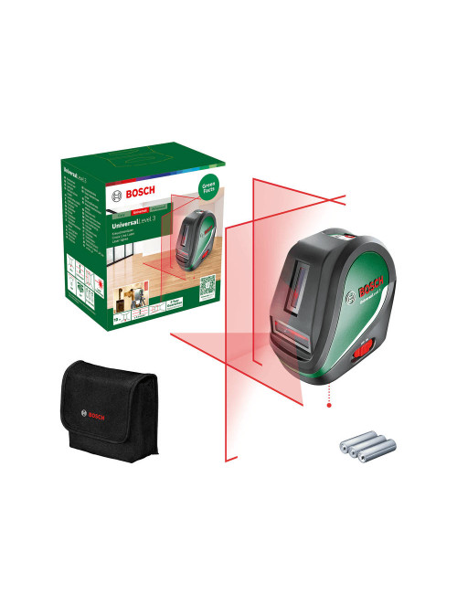 BOSCH LASER UNIVERSAL LEVEL 3 UNI KRZYŻOWY
