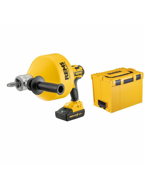 REMS MINI-COBRA S SET 22V L-BOX DO UDROŻNIANIA RUR.