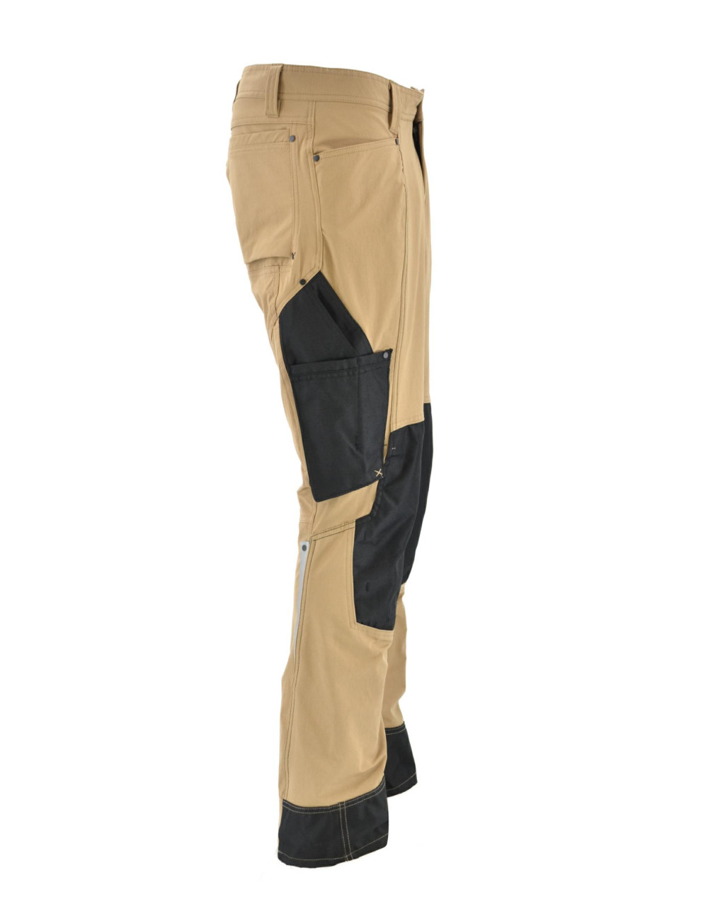 AWTOOLS SPODNIE  ROBOCZE T6/ BEŻ/ XXL