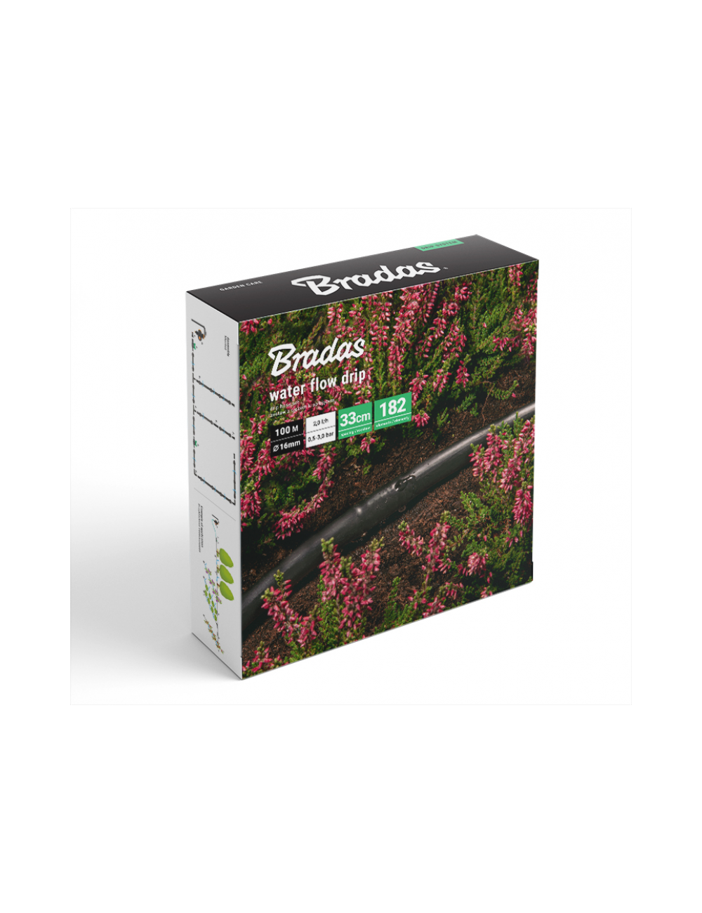 WĄŻ KROPLUJĄCY WATER DRIP ZESTAW 100 METRÓW