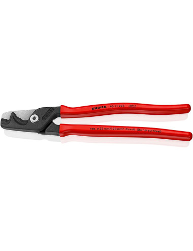 KNIPEX NOŻYCE DO CIĘCIA KABLI StepCut XL 225mm