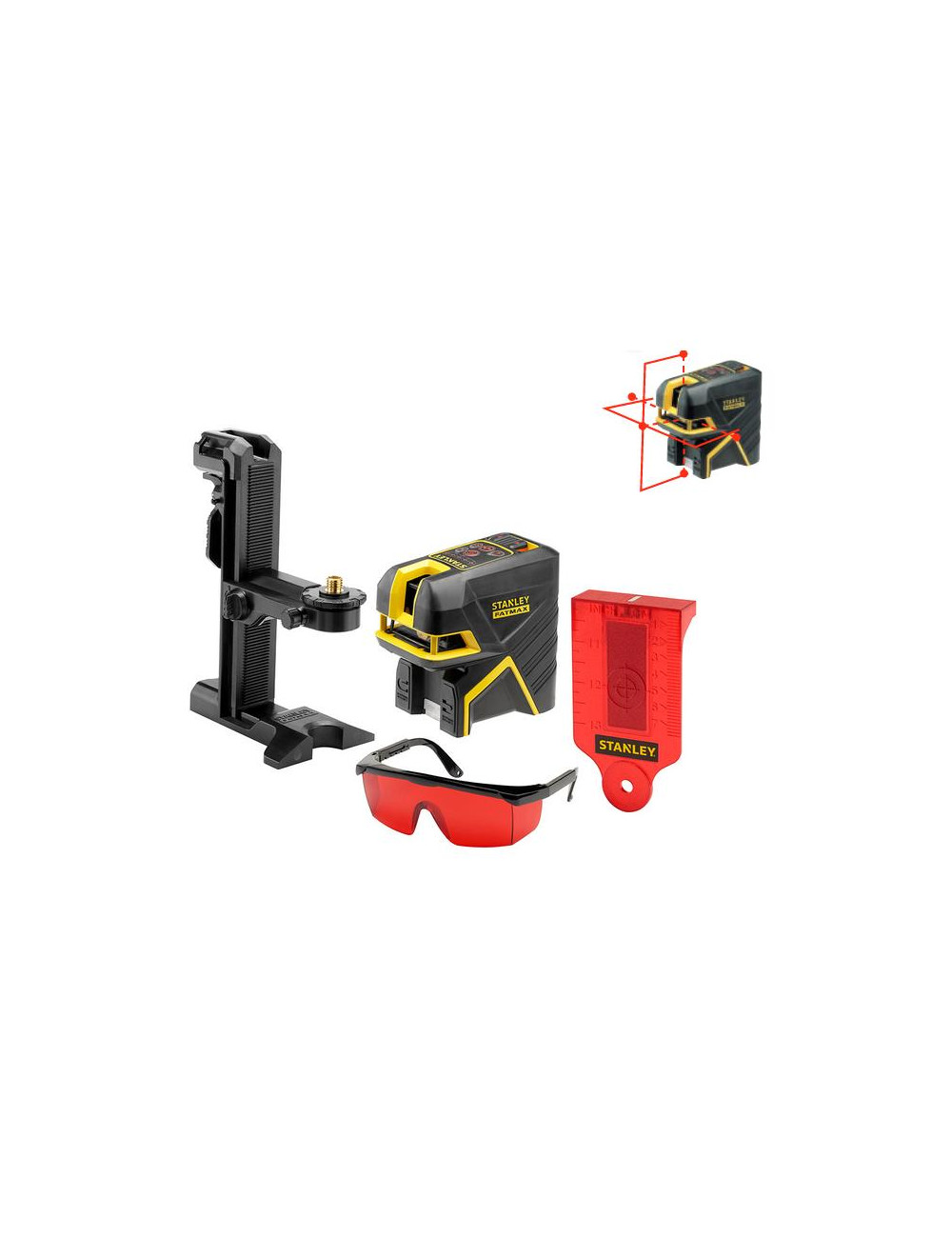 STANLEY LASER KRZYŻOWY FM +5 PUNKTOWY CZERWONY