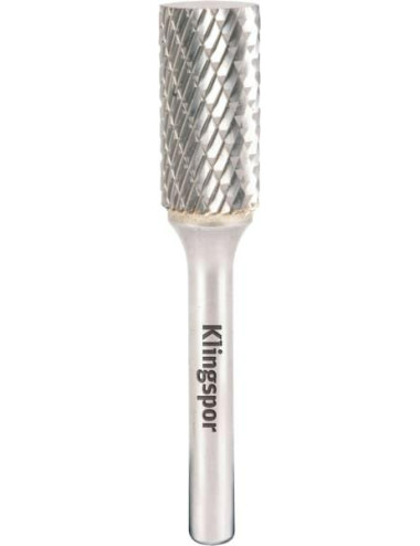 KLINGSPOR FREZ DO METALU HF 100 A FI12,7x25mm TRZPIEŃ 6mm TYP WALCOWY