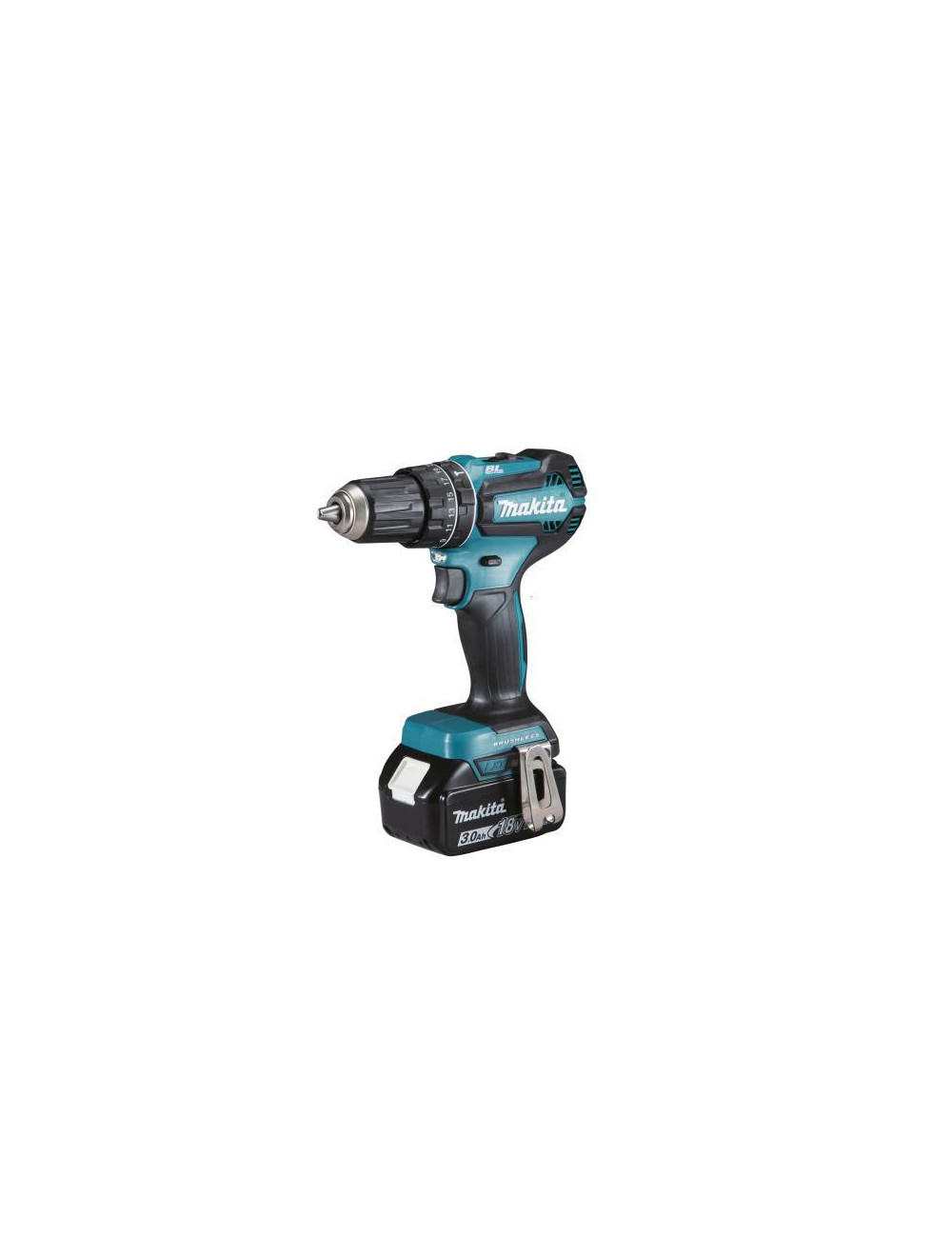MAKITA WIERTARKO-WKRĘTARKA UDAROWA 18V 50Nm 3x3,0Ah BLDC MAKPAC DHP485RF3J  +2x BIT PH1x90mm
