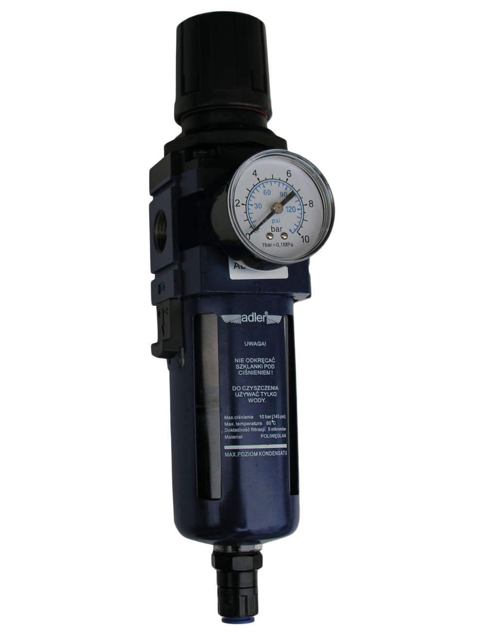 ADLER FILTR ODWADNIACZ + REDUKTOR 1/2"   AD4005FR
