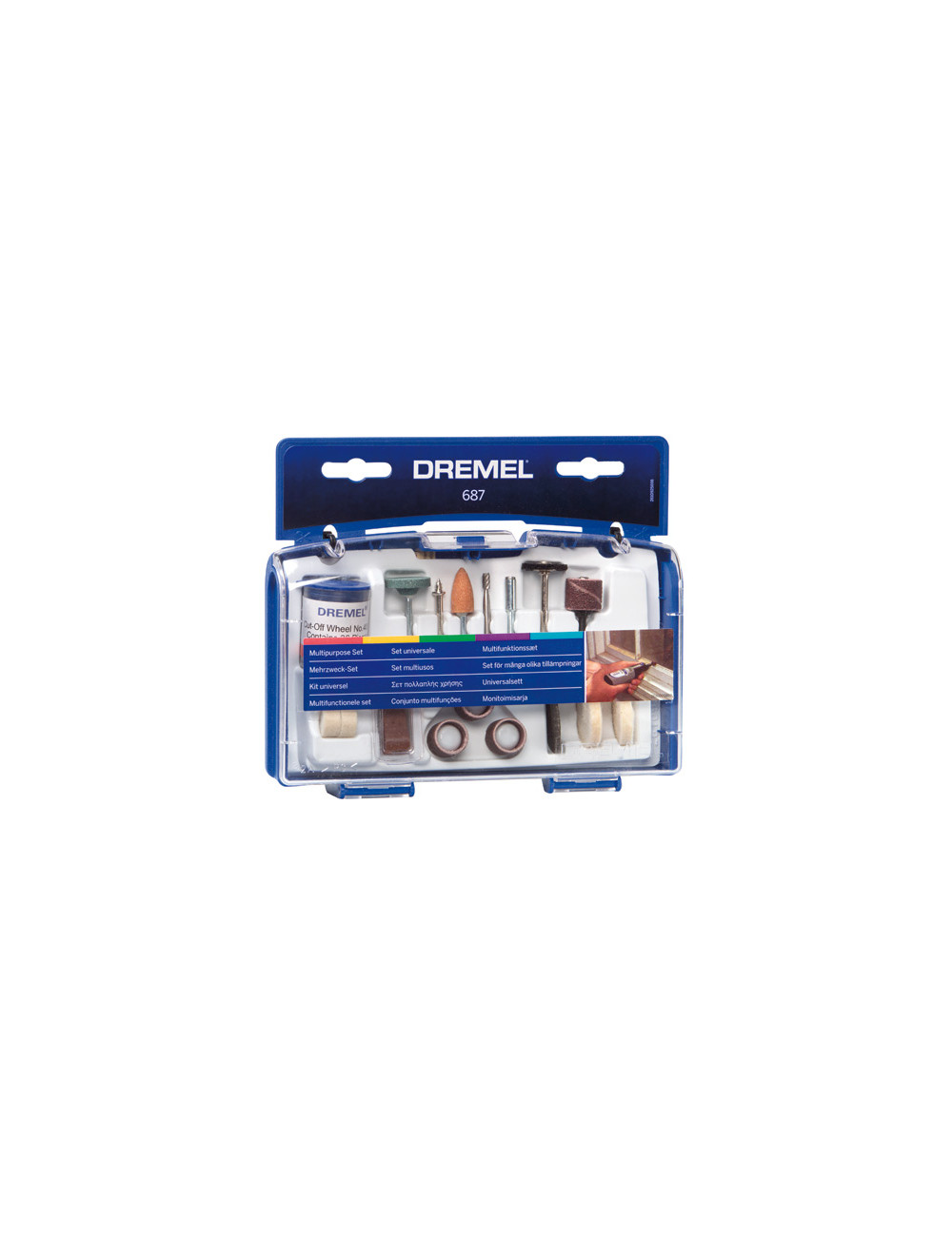 DREMEL ZESTAW WIELOFUNKCYJNY 687