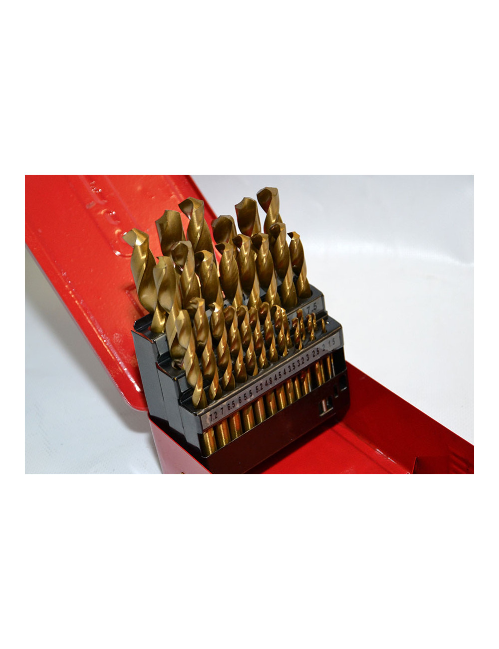 ZESTAW WIERTEŁ DO METALU HSS-CO5 19 szt