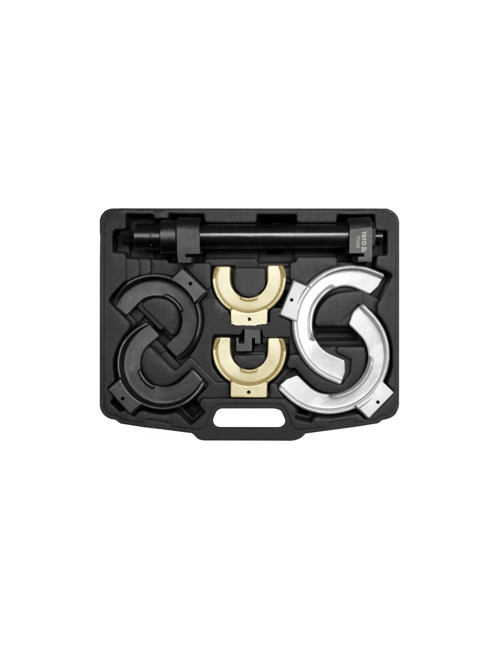 YATO ŚCIĄGACZ SPRĘŻYN McPHERSON WYMIENNYMI UCHWYTAMI 2536