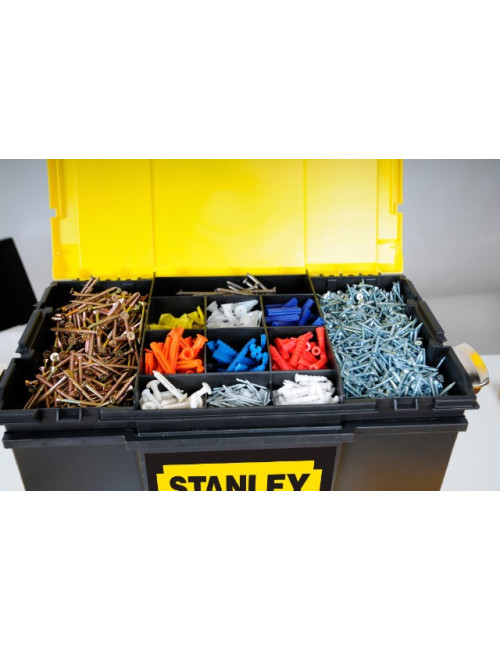 STANLEY SKRZYNIA-WARSZTAT NA KOŁACH 3w1